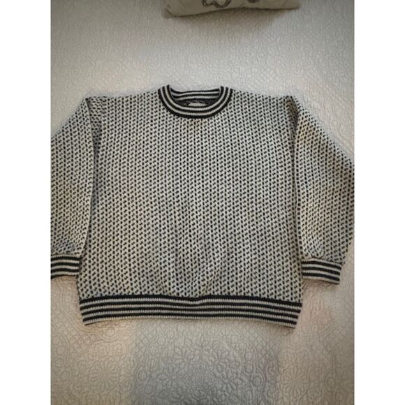 Men's Vintage L.L. Been Crewneck Sweater, Wool, Made in Norway, XL - Picture 1 of 4